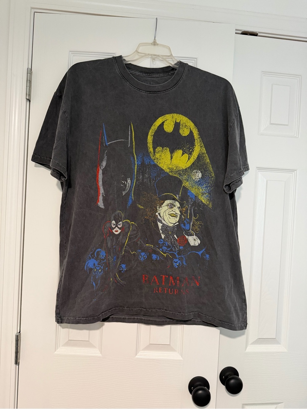 Batman Graphic Crewneck T-Shirt - Black